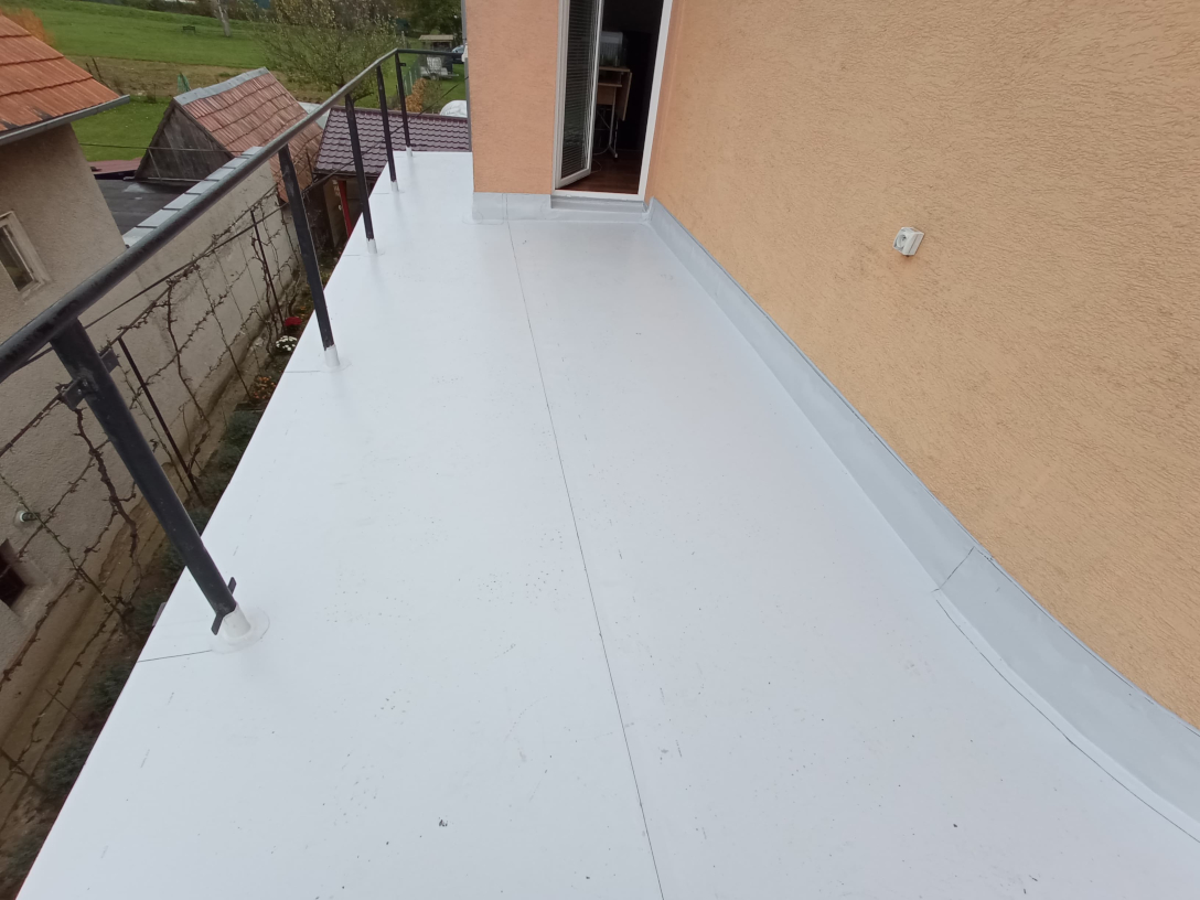 Hydroizolácia balkóna - projekt 2
