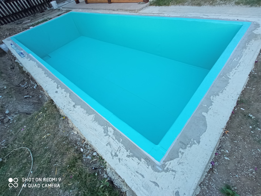 Hydroizolácia bazéna - projekt 6